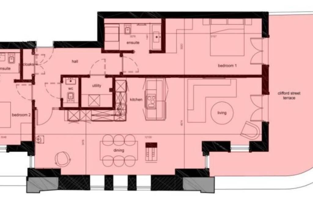 The Old Fire Station Luxury Apartment York Eksteriør bilde